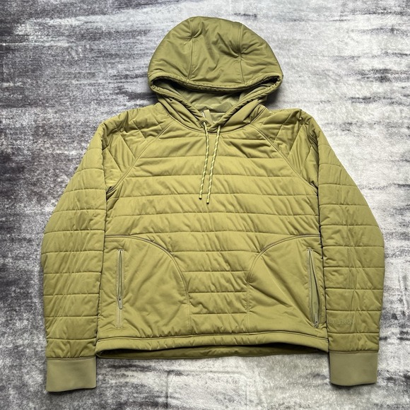 lululemon athletica Tops - Women's Lululemon Dynamic Movement Hoodie Bronze Green Size 8 Jacket
